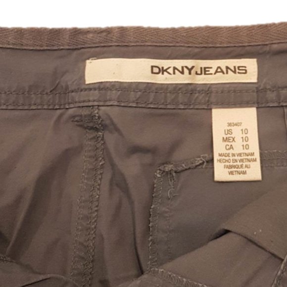 DKNY Jeans Grey Cargo Shorts - Picture 3 of 5